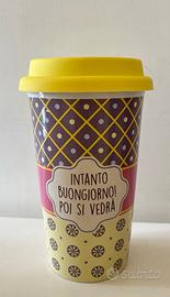 Tazza/bicchiere in ceramica Sorini Italia