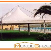 Gazebo fissi Mod.MOON 3x5 copertura fissa 5x3 NEW