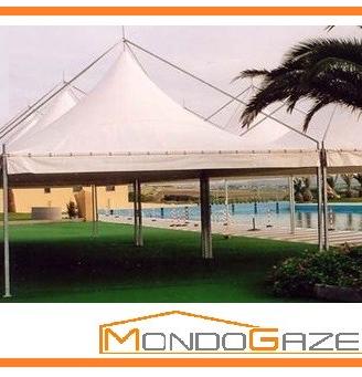 Gazebo fissi Mod.MOON 3x5 copertura fissa 5x3 NEW