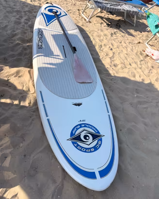 Tavola SUP BIC 10’6” + pagaia carb + carrellino