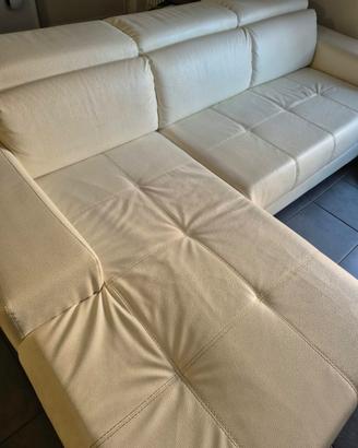 Divano letto con penisola
