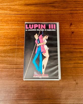 Videocassetta cartone animato  Lupin III_1999