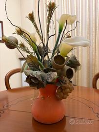 Vaso decorativo utilizzabile come centrotavola