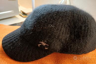 Berretto nero donna Brekka invernale con frontino 