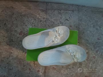 Infradito originali Crocs bianche