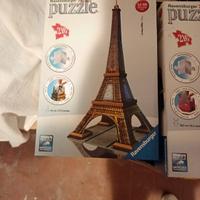 puzzle in 3d tour Eiffel 