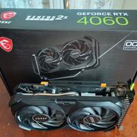 GeForce RTX 4060 8GB - MSI VENTUS 2X BLACK OC