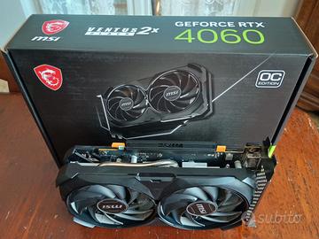 GeForce RTX 4060 8GB - MSI VENTUS 2X BLACK OC