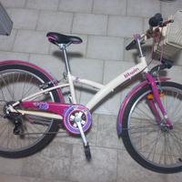 Bicicletta passeggio Bitwin 24" ragazza