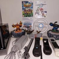 Nintendo Wii Nera con controller