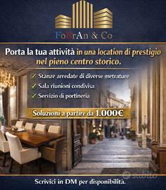 Il tuo Ufficio al centro storico