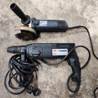 trapano tassellatore wurth + smerigliatrice Bosch