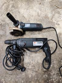trapano tassellatore wurth + smerigliatrice Bosch