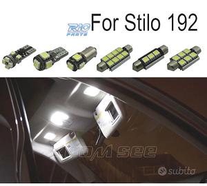 KIT 14 LAMPADE LED INTERNE PER FIAT STILO 192 01-0