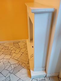 FINTO CAMINO IN LEGNO