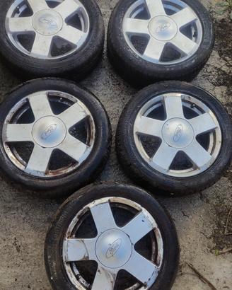 5 CERCHI IN LEGA FORD DA 15”