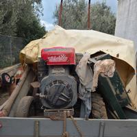 Trattore motozappa 12cv