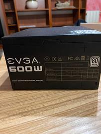 Alimentatore PC EVGA 600W 80 PLUS White
