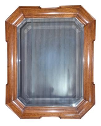Specchio Vintage/Shabby Chic con cornice in legno