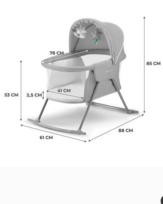 Culla da campeggio Kinderkraft