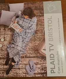 Plaid con maniche