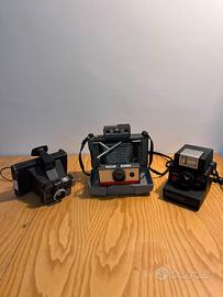 Lotto 3 Polaroid Vintage da Collezione e Arredo