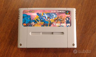 X-MEN LOOSE PER NINTENDO SUPER FAMICOM ... RARO
