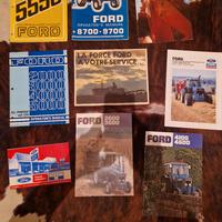 brochure manuali ford trattori escavatori