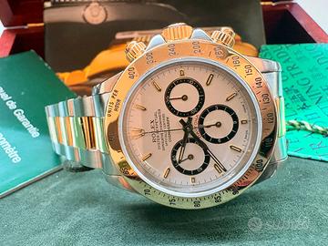 rolex daytona zenith 16523 oro acciaio
