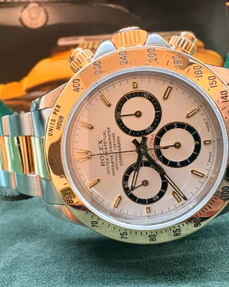 rolex daytona zenith 16523 oro acciaio