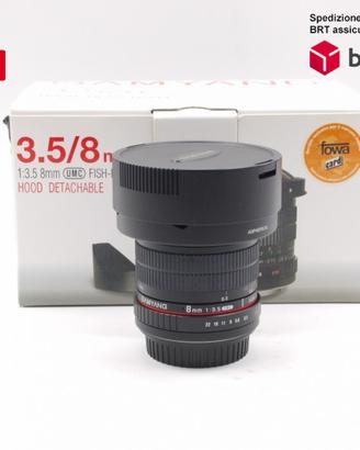 Samyang 8 F3.5 UMC Fish-eye CS II (Canon)