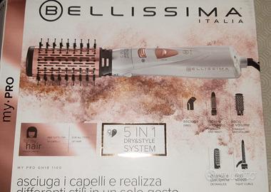 Imetec Bellissima Spazzola ad aria 5 in 1 Dry&Style System GH18 1100