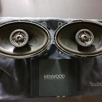 Casse Pioneer + Amplificatore Kenwood