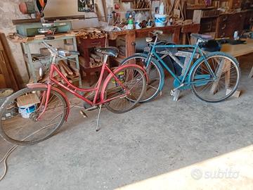 bici uomo e donna vintage 