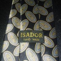 Cravatta Isador in seta pura lavorata a mano