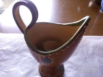 porta candela in ceramica