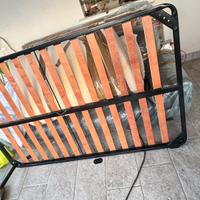 Letto in ferro e rete