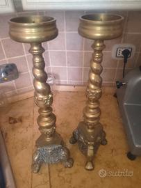 candelabri ottone