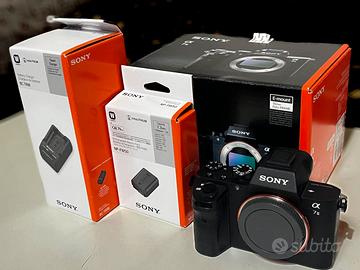 SONY A7ii con Caricabatteria e 1Batteria originali