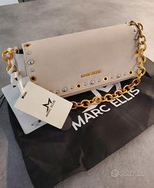 Marc Ellis Stud Regard beige con borchie – nuova