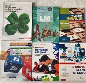 6 libri di scuola del valore di 100 a soli 40