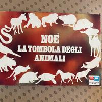 Noè la tombola degli animali gioco da tavolo 1979