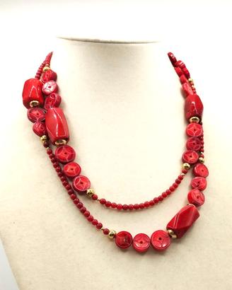 Collana Corallo rosso