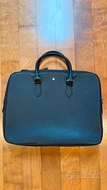 portadocumenti Montblanc medio in pelle startorial