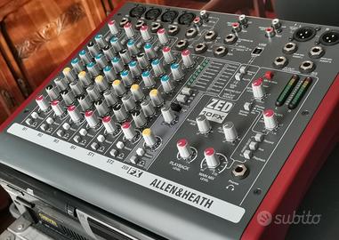 Mixer analogico ALLEN&HEATH ZED 10 FX Con fly case