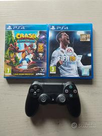 Joystick PS4 e giochi ps4