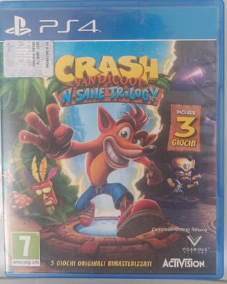 Crash Bandicoot Nsane Trilogy ps4