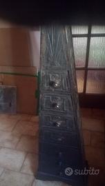 2 cassettiere africane