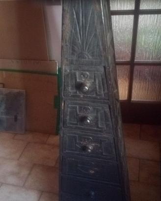 2 cassettiere africane