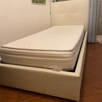 Letto con materasso memoform